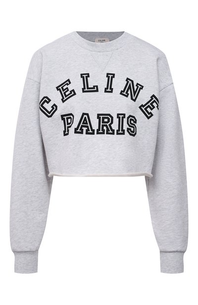 Женский хлопковый пуловер CELINE, арт. 2Y360052H