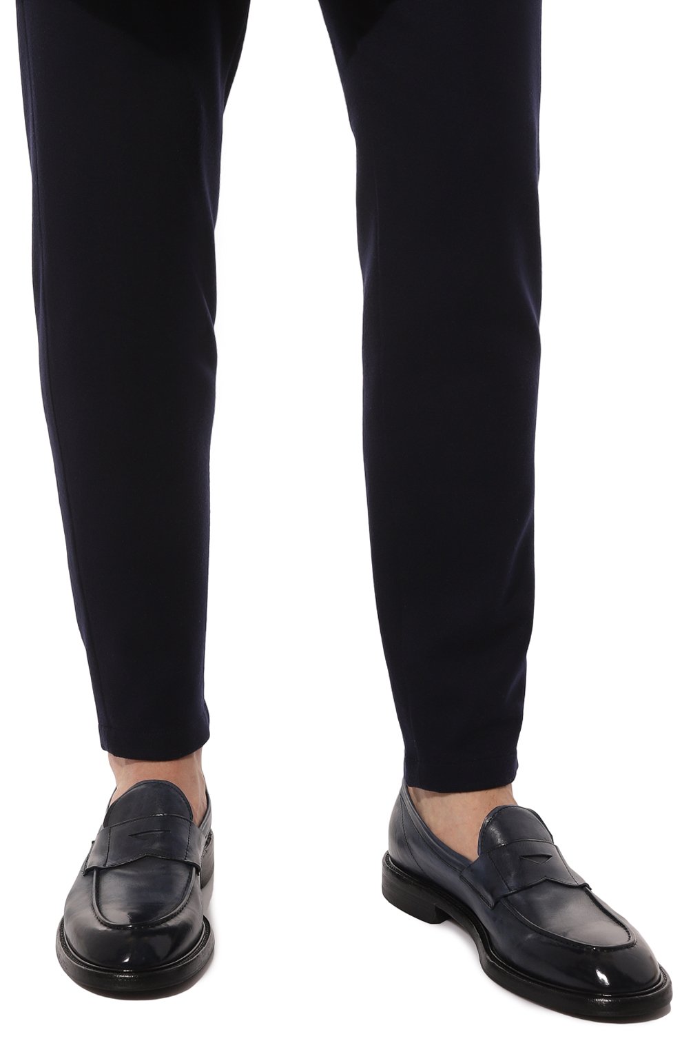 Кожаные пенни-лоферы GREEN GEORGE, арт. 6010/MAREMMA, фото 3