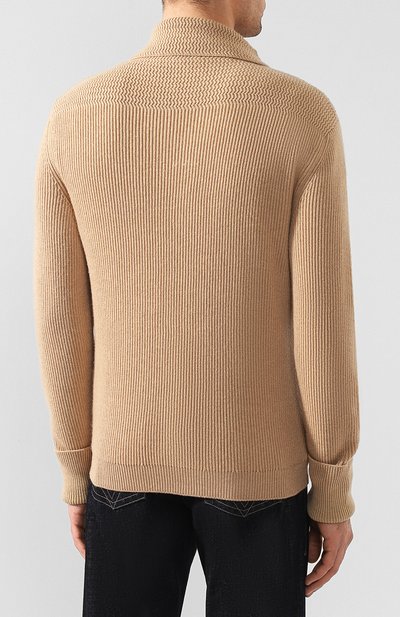 Кашемировый кардиган на пуговицах с отложным воротником TOM FORD, арт. BRK82/TFK154, фото 4