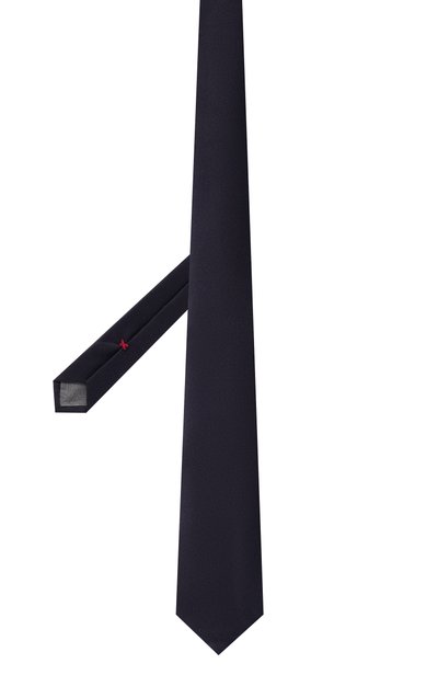 Шерстяной галстук BRUNELLO CUCINELLI темно-синего цвета по цене 25100 руб., арт. ME2260018, фото 4 Шерстяной галстук BRUNELLO CUCINELLI, арт. ME2260018, фото 4