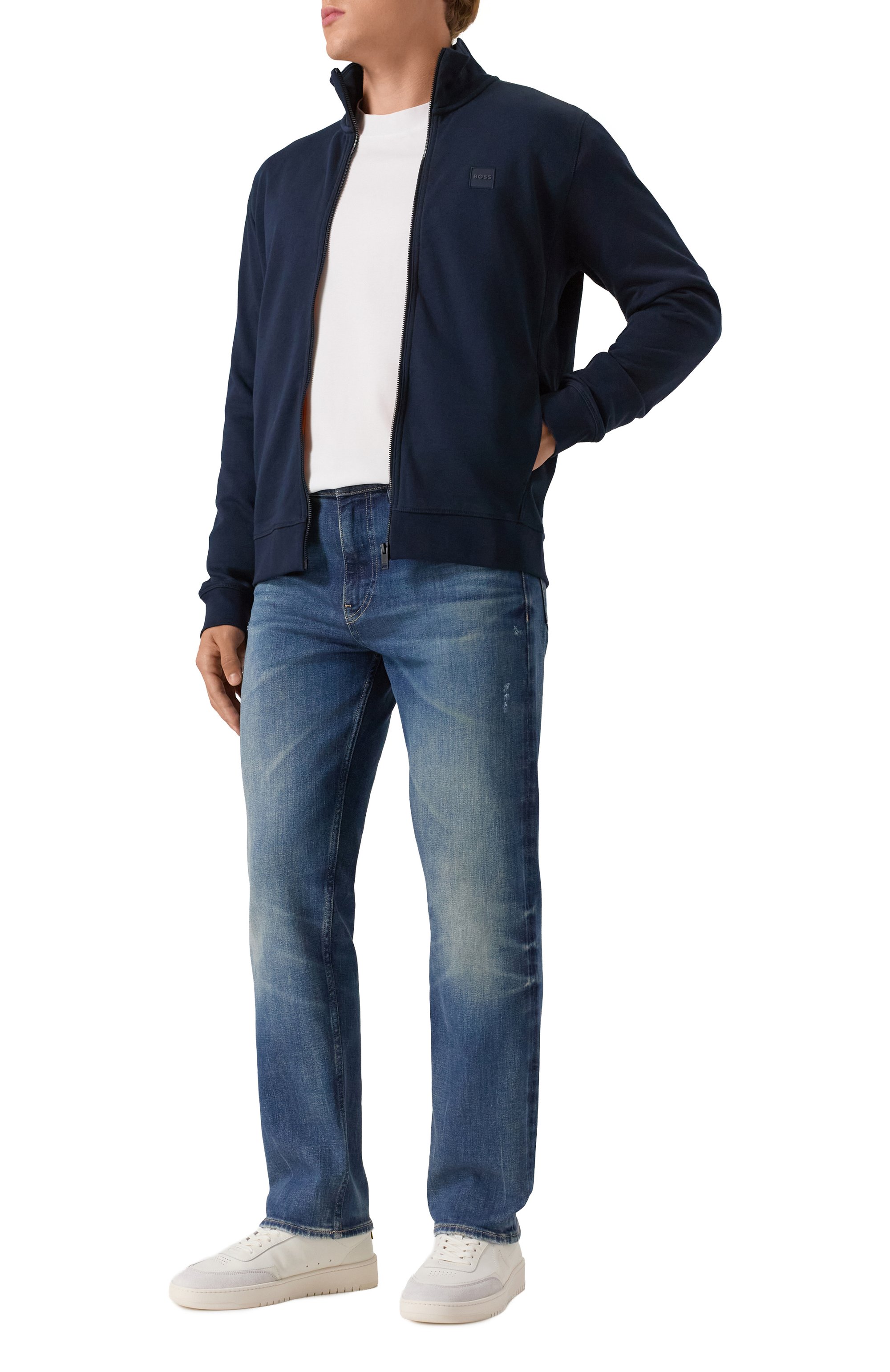 Хлопковая толстовка BOSS ORANGE, арт. 50511709, фото 2