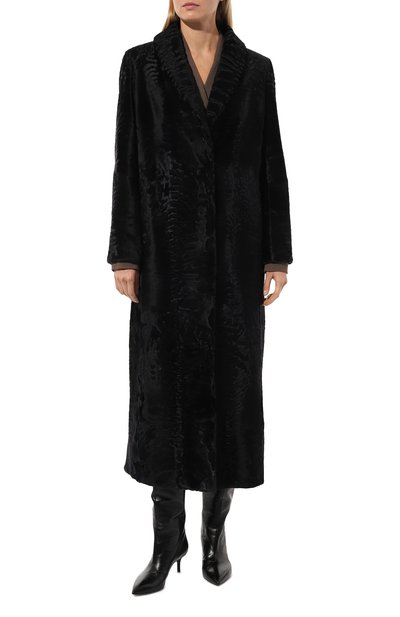 Шуба из каракульчи VICTORIA KUSENKOVA, арт. 707100019615, фото 3