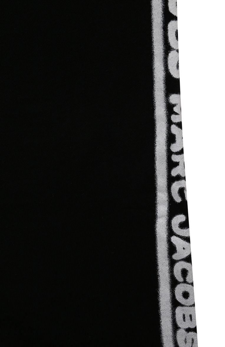 Детские хлопковые брюки MARC JACOBS (THE) черного цвета, арт. W60185/12A+ | Фото 3 (Материал внешний: Хлопок; Нос: Не проставлено; Случай: Повседневный; Ростовка одежда: 13 - 15 лет | 158 см)
