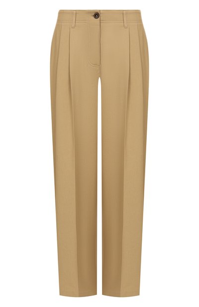 Женские хлопковые брюки TOTEME, арт. 242-WRB1641-FB0103