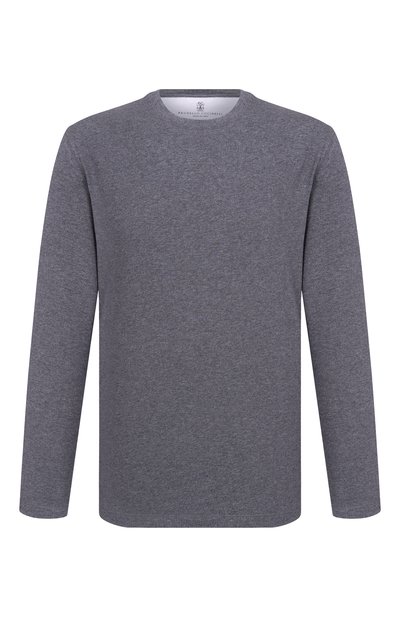 Хлопковый лонгслив BRUNELLO CUCINELLI, арт. M0B137407, фото 1