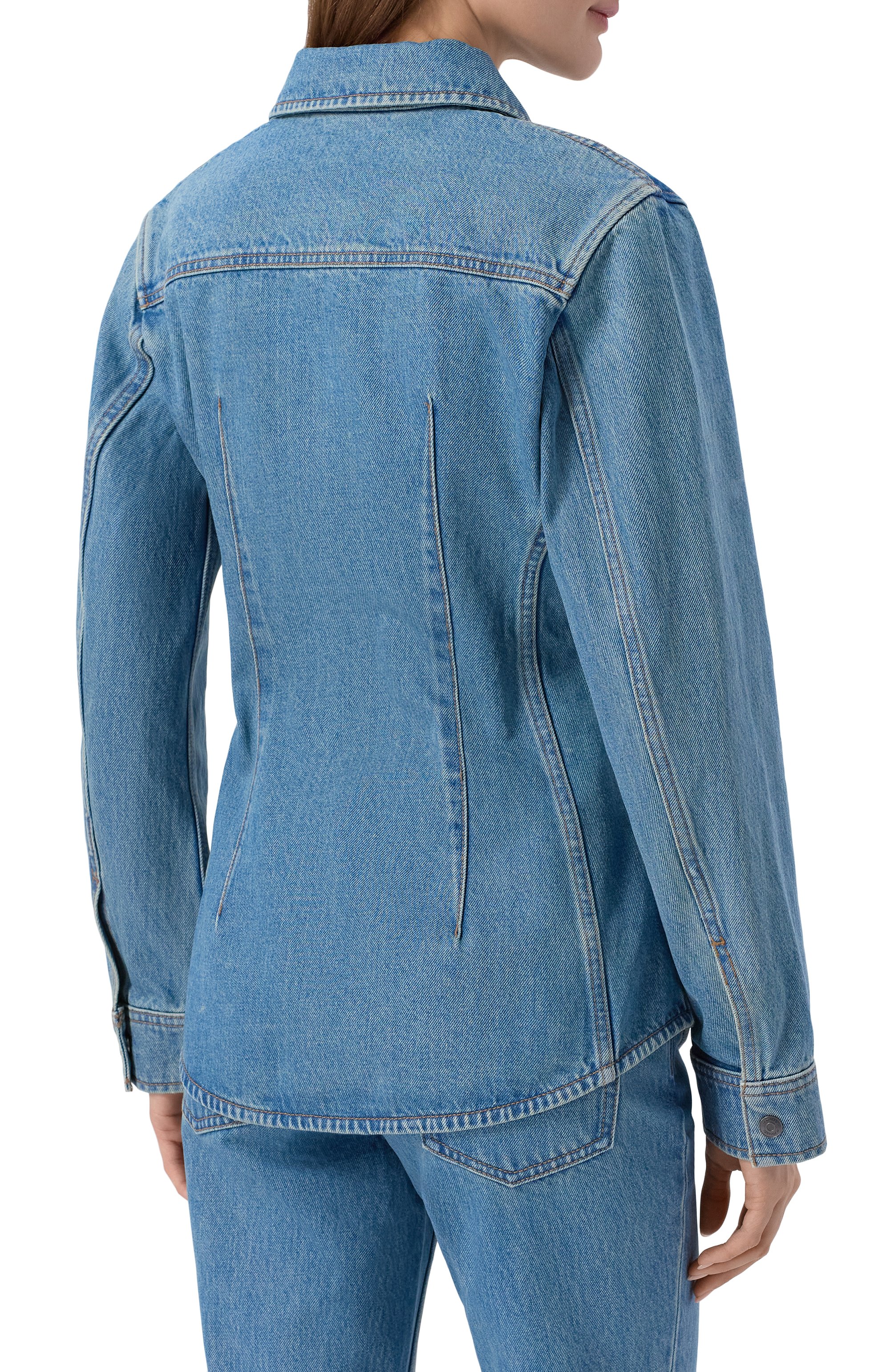 Джинсовая рубашка 12 STOREEZ, арт. 135479, фото 4