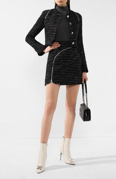Юбка ALEXANDER WANG черно-белого цвета по цене 71750 руб., арт. 1WC1205148, фото 2 Юбка ALEXANDER WANG, арт. 1WC1205148, фото 2