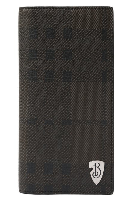 Мужской кожаное портмоне BURBERRY коричневого цвета, арт. 8102940 | Фото 1 (Нос: Не проставлено; Материал: Натуральная кожа; Материал сплава: Проставлено)
