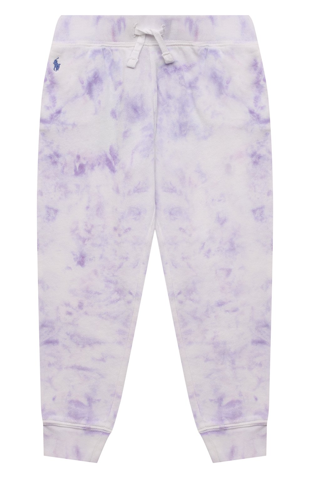 Хлопковые джоггеры POLO RALPH LAUREN сиреневого цвета по цене 8845 руб., арт. 312856409, фото 1 Хлопковые джоггеры POLO RALPH LAUREN, арт. 312856409, фото 1