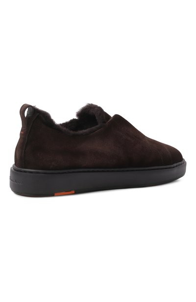 Замшевые кеды cleanic SANTONI, арт. MBCG21995NEAPGEL, фото 5