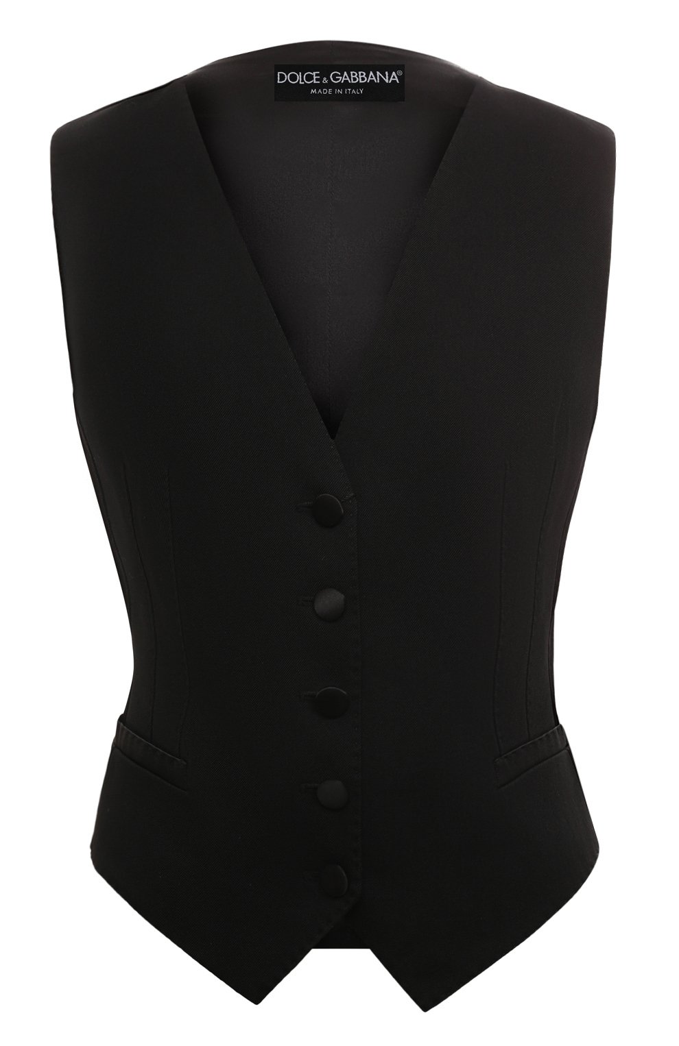 Жилет из шерсти и шелка DOLCE & GABBANA, арт. F79H5T/GDCI8, фото 1