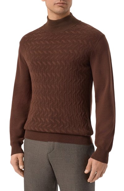 Шерстяная водолазка CORNELIANI, арт. 28M509/2A25136, фото 3