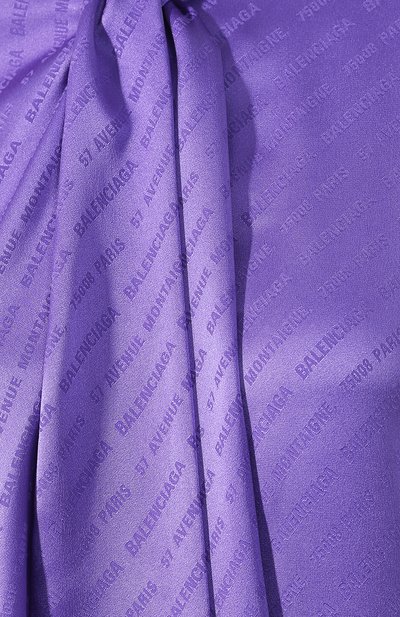 Шелковая блузка BALENCIAGA, арт. 582858/TAN06, фото 5
