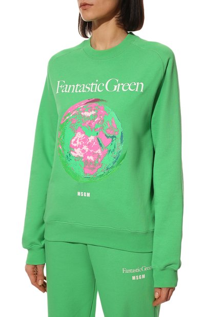 Хлопковый свитшот MSGM, арт. 3241MDM193 227289, фото 3