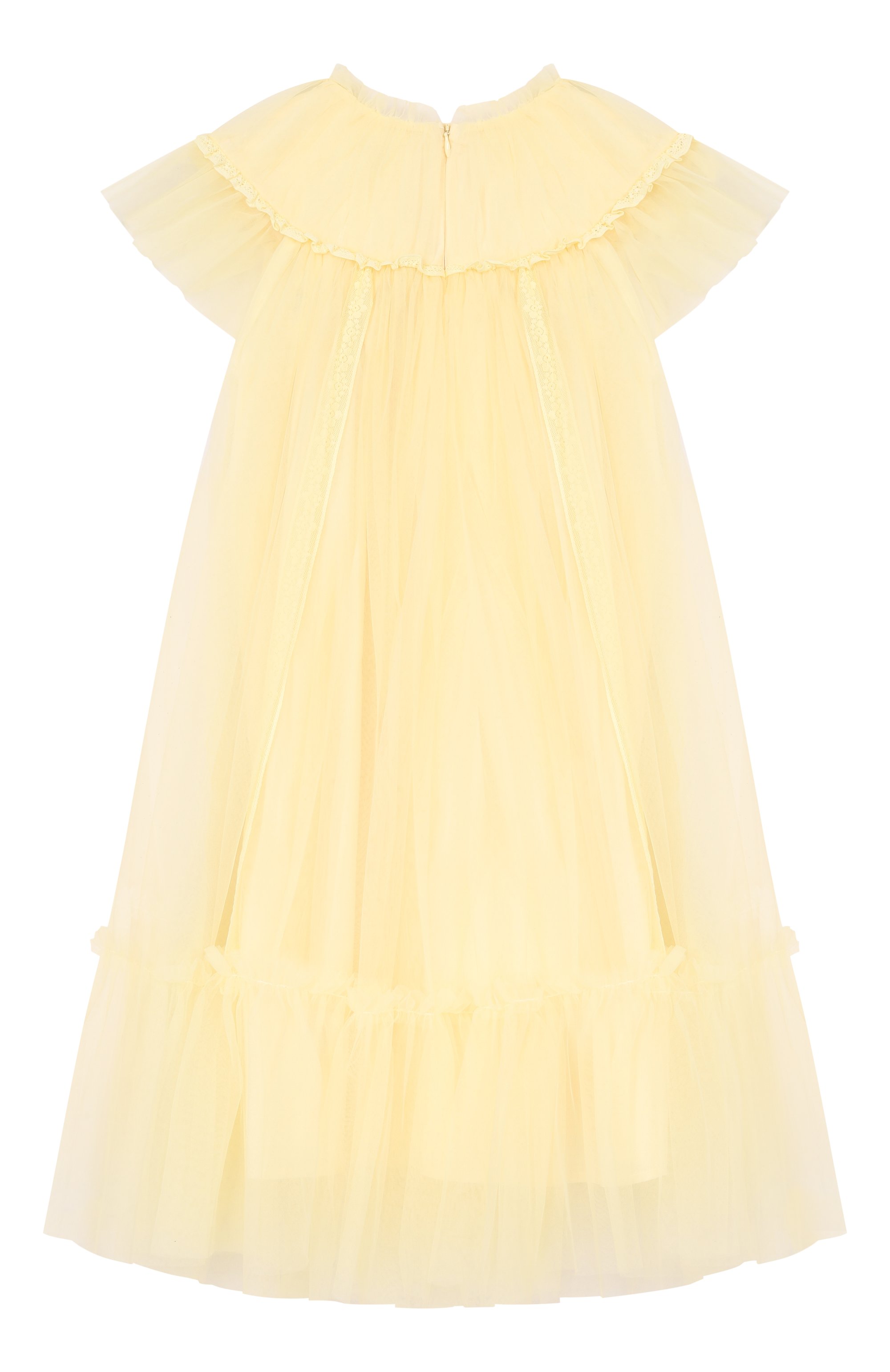 Платье C`ERA UNA VOLTA желтого цвета по цене 28200 руб., арт. SS26DR01601, фото 2 Платье C`ERA UNA VOLTA, арт. SS26DR01601, фото 2