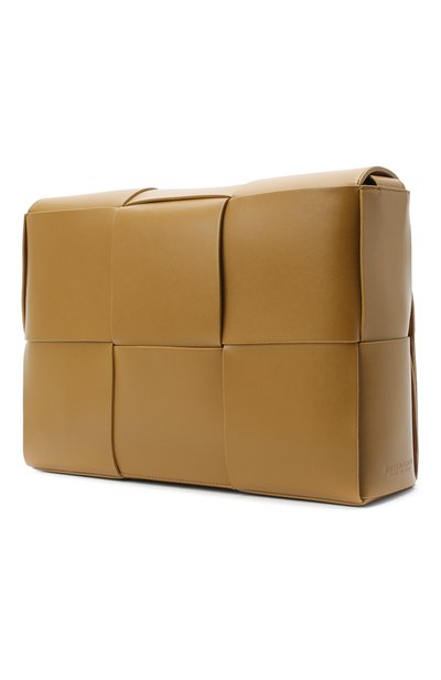 Кожаная сумка BOTTEGA VENETA хаки цвета по цене 246500 руб., арт. 629202/VB1K0, фото 3 Кожаная сумка BOTTEGA VENETA, арт. 629202/VB1K0, фото 3