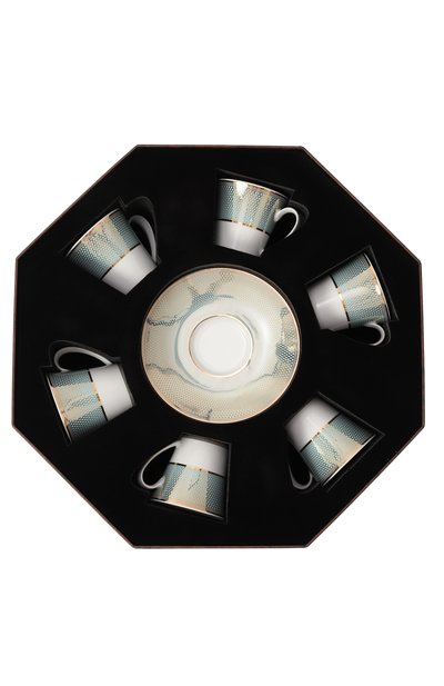 Набор из шести чайных чашек с блюдцами ocean STEFANO RICCI, арт. 0TT002/0CEAN/6