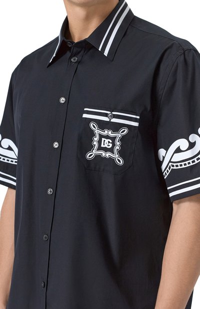 Хлопковая рубашка DOLCE & GABBANA, арт. G5LG9T/GI960, фото 5