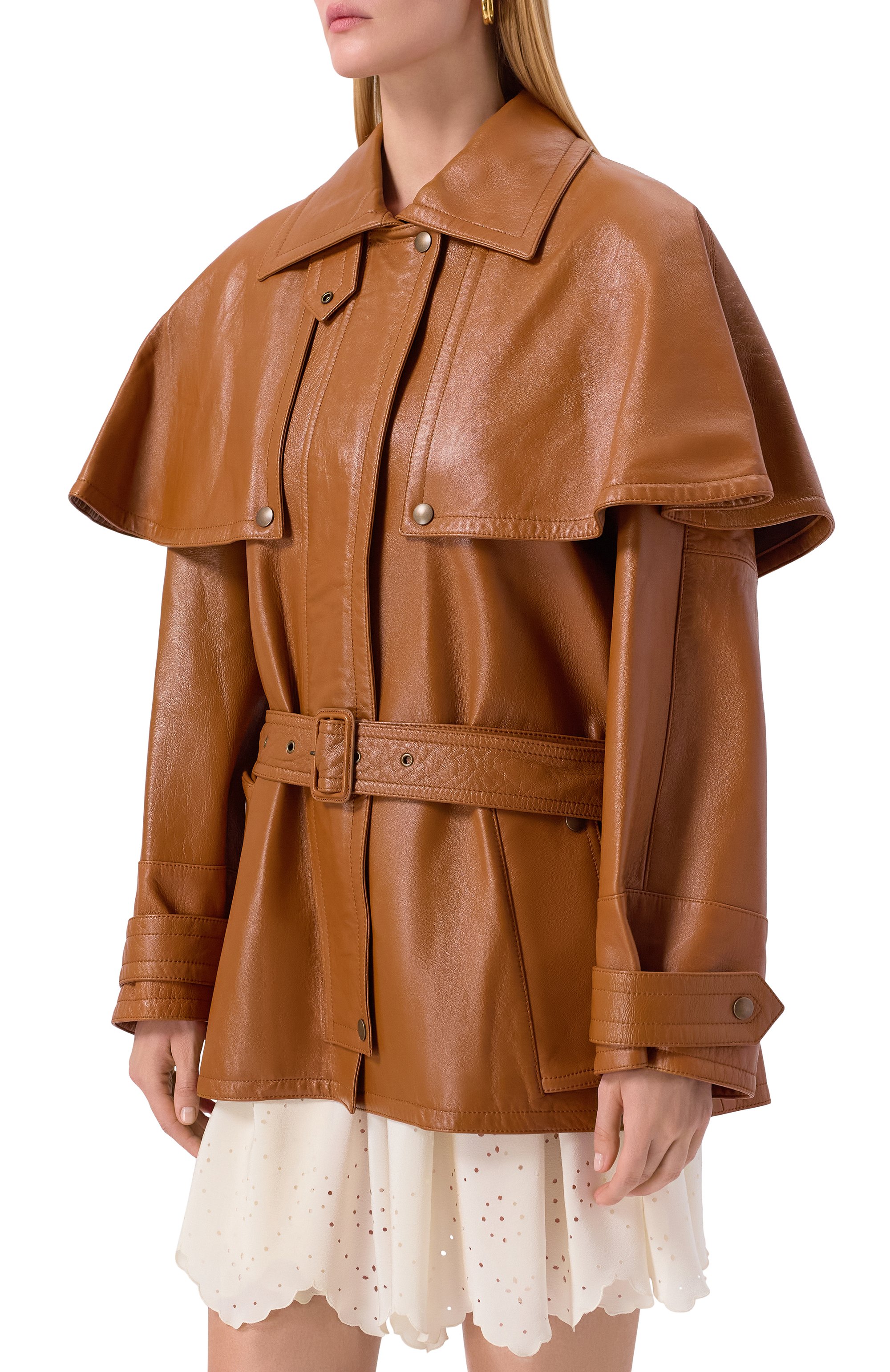 Кожаная куртка CHLOÉ, арт. CHC24WCM20202, фото 3