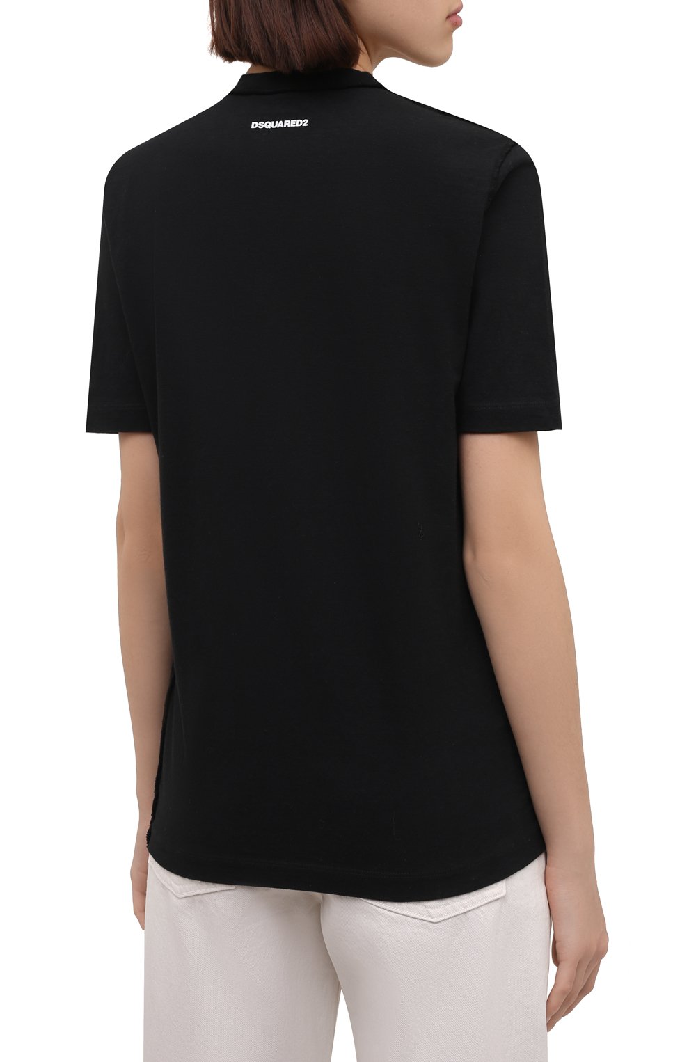 Хлопковая футболка DSQUARED2, арт. S75GD0257/S22507, фото 4
