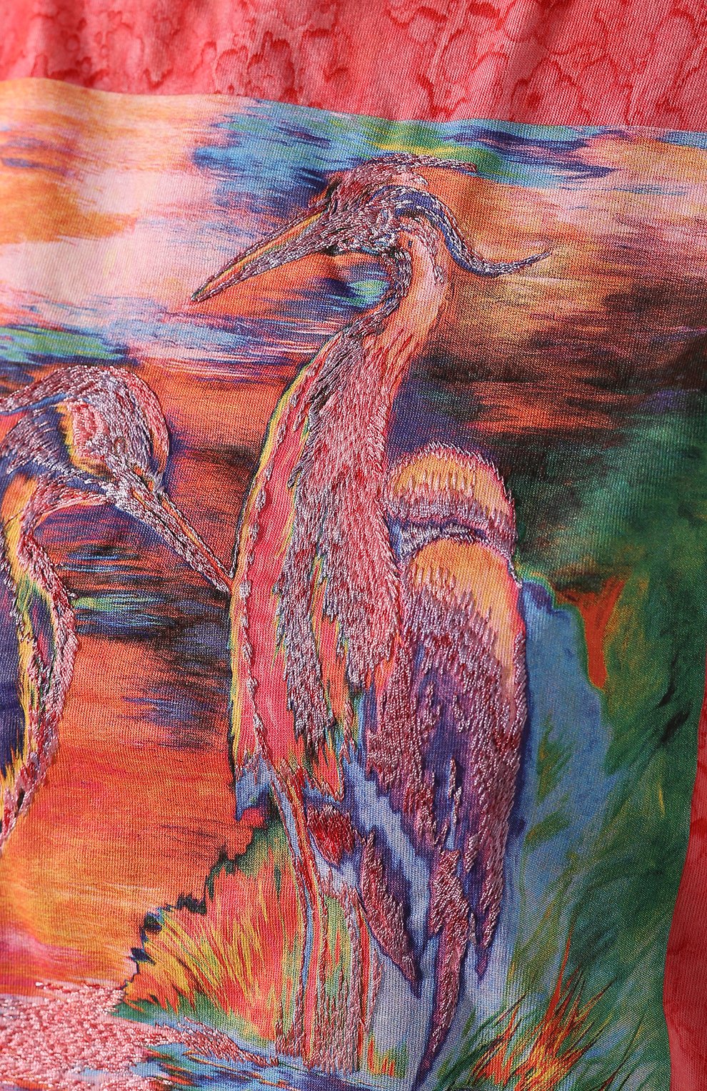 Хлопковая футболка HERON PRESTON розового цвета по цене 19950 руб., арт. HWAA015R209140132888, фото 5 Хлопковая футболка HERON PRESTON, арт. HWAA015R209140132888, фото 5