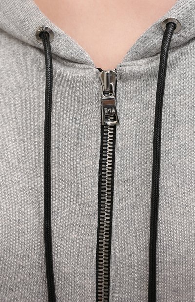 Хлопковое боди RTA серого цвета по цене 41250 руб., арт. WH21-A786-7274LTGRY, фото 5 Хлопковое боди RTA, арт. WH21-A786-7274LTGRY, фото 5