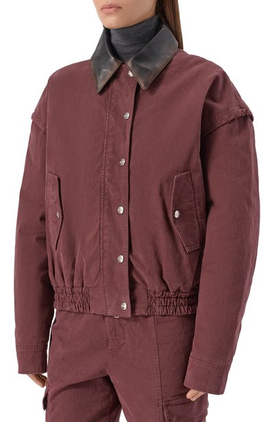 Хлопковый бомбер HALFBOY, арт. HF251W0158, фото 3