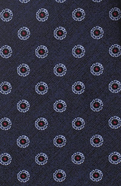 Шелковый галстук KITON синего цвета по цене 27850 руб., арт. UCRVKLC05G39, фото 3 Шелковый галстук KITON, арт. UCRVKLC05G39, фото 3
