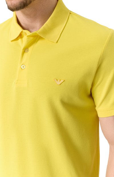 Хлопковое поло EMPORIO ARMANI, арт. EM001380/AF12331, фото 5