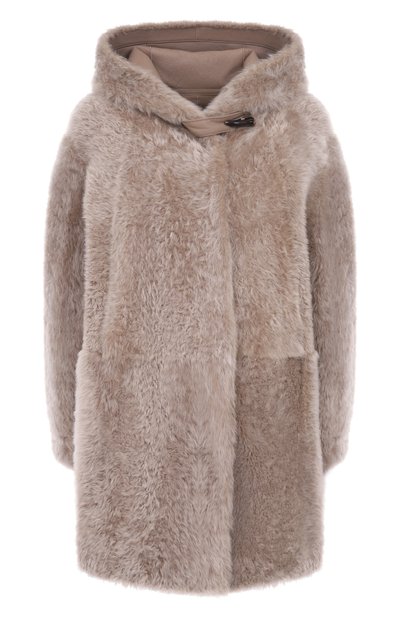 Женская двусторонняя дубленка из овчины KITON, арт. D60675K0543F05