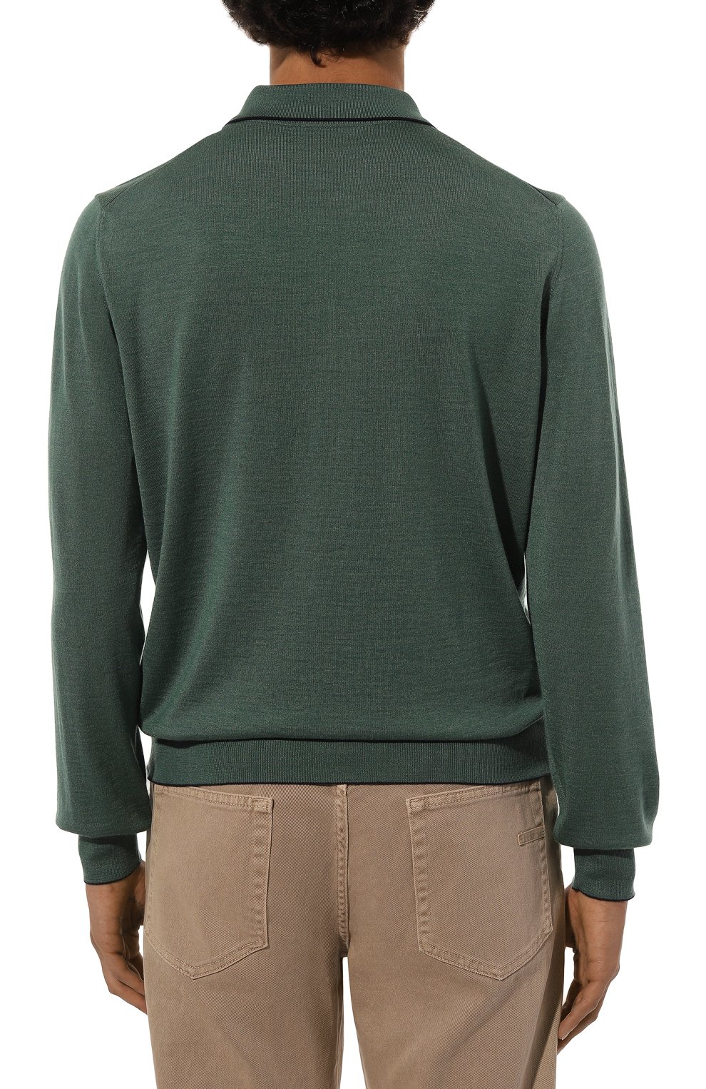 Поло из шерсти и шелка STEFANO RICCI, арт. KE08004P30/E24374, фото 4