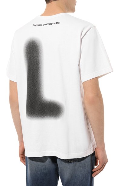 Хлопковая футболка HELMUT LANG, арт. M04HM509, фото 4