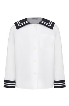 Хлопковая блузка MIU MIU, арт. MK1497-14J-F0009, фото 1