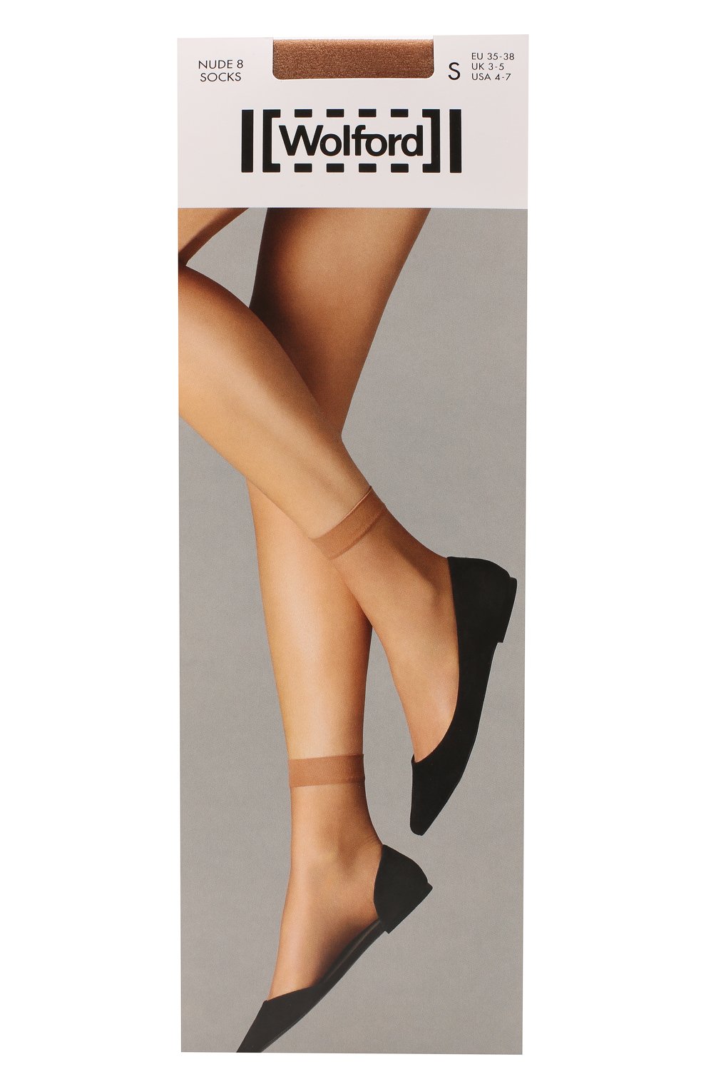 Носки WOLFORD бежевого цвета по цене 2000 руб., арт. 40205, фото 1 Носки WOLFORD, арт. 40205, фото 1