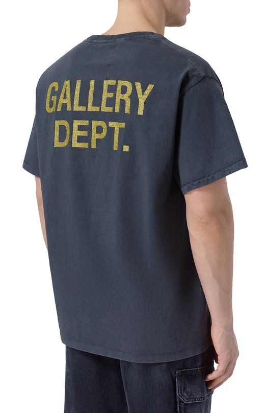 Хлопковая футболка Gallery Dept. BRA-10286 Серый  BRA-10286 Фото 4
