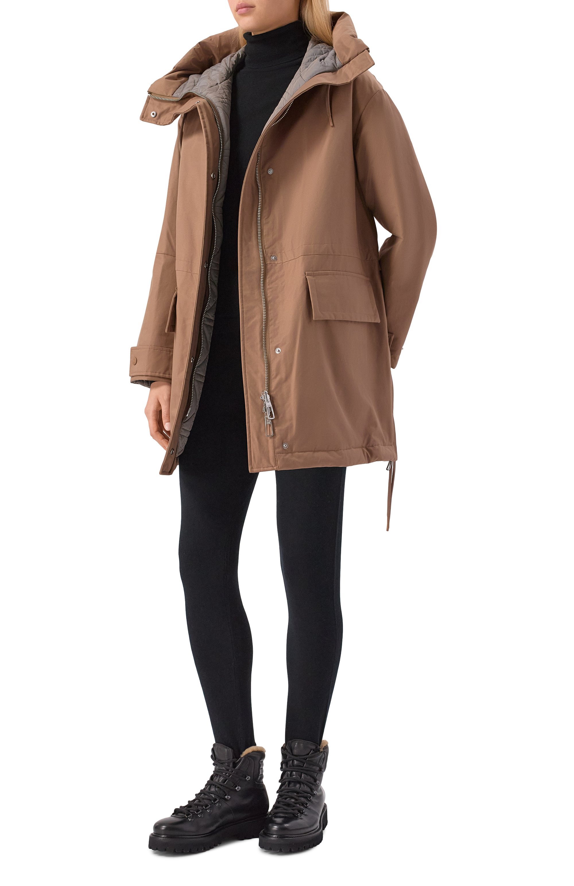 Двусторонняя хлопковая парка DUNO, арт. KAYA/BRERA IVREA, фото 2