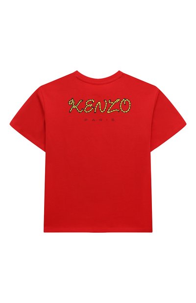 Хлопковая футболка KENZO, арт. K15714/6Y-12Y, фото 2