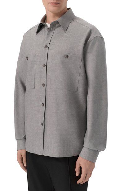 Шерстяная рубашка DOLCE & GABBANA, арт. G5PE5T/HU2CT, фото 3