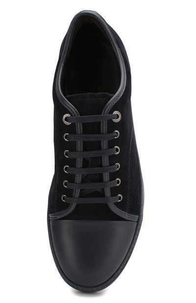 Замшевые кеды LANVIN темно-синего цвета по цене 45350 руб., арт. FM-SKDBB1-ANAM-P16, фото 5 Замшевые кеды LANVIN, арт. FM-SKDBB1-ANAM-P16, фото 5