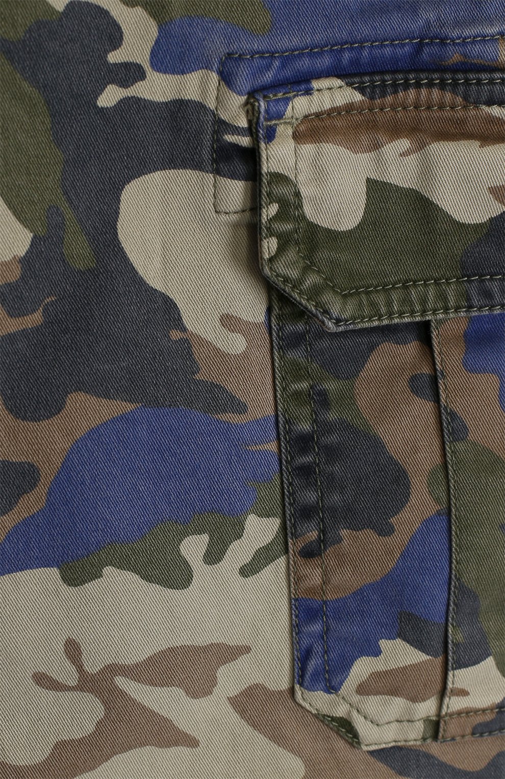 Джинсовые шорты с накладными карманами и принтом ZADIG AND VOLTAIRE, арт. X24027/6A-12A, фото 3