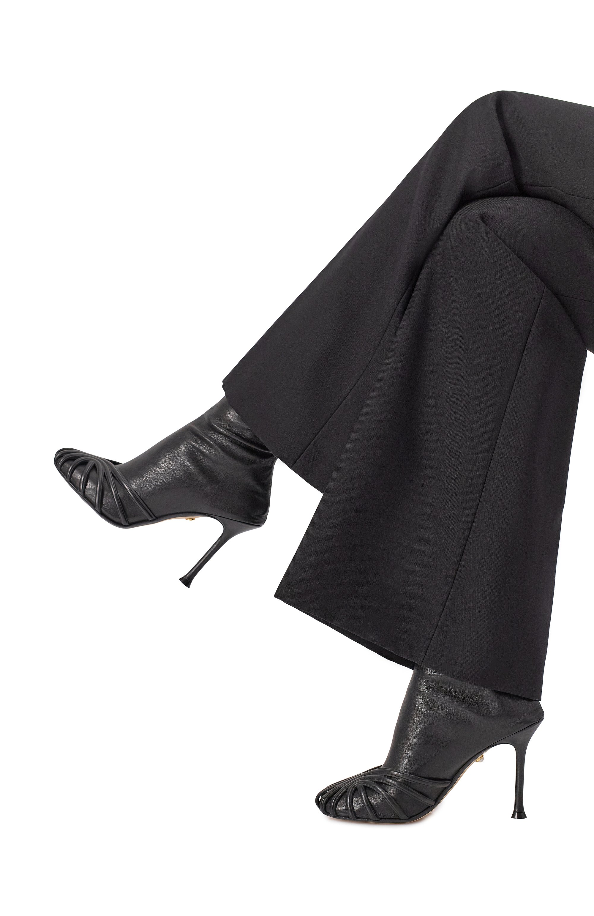 Кожаные ботильоны iman 95 ALEVI MILANO, арт. L26W7010.R.1044997/GLAM NAPPA STRETCH, фото 2