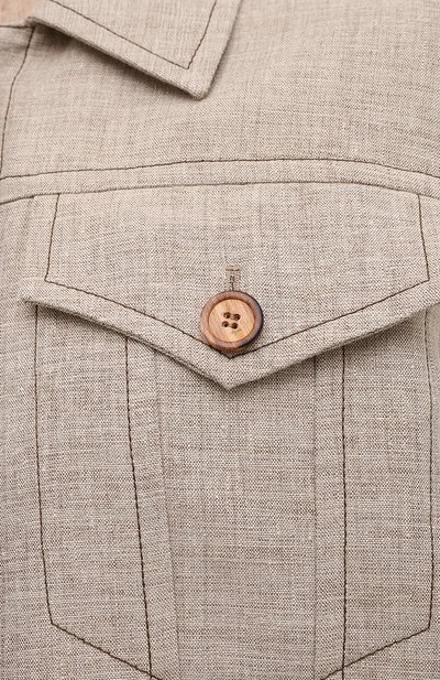 Куртка ACNE STUDIOS бежевого цвета по цене 66800 руб., арт. A90346, фото 5 Куртка ACNE STUDIOS, арт. A90346, фото 5