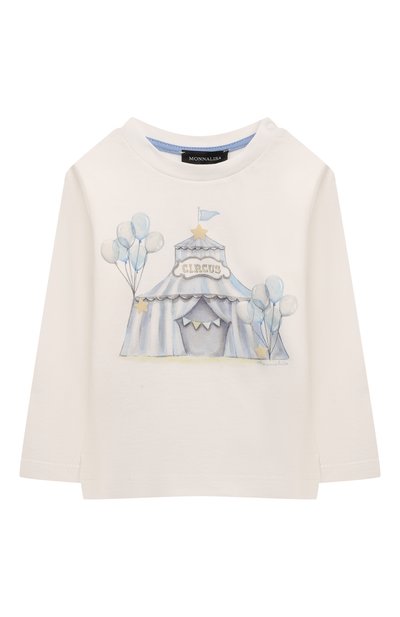Хлопковый лонгслив MONNALISA, арт. 28D605