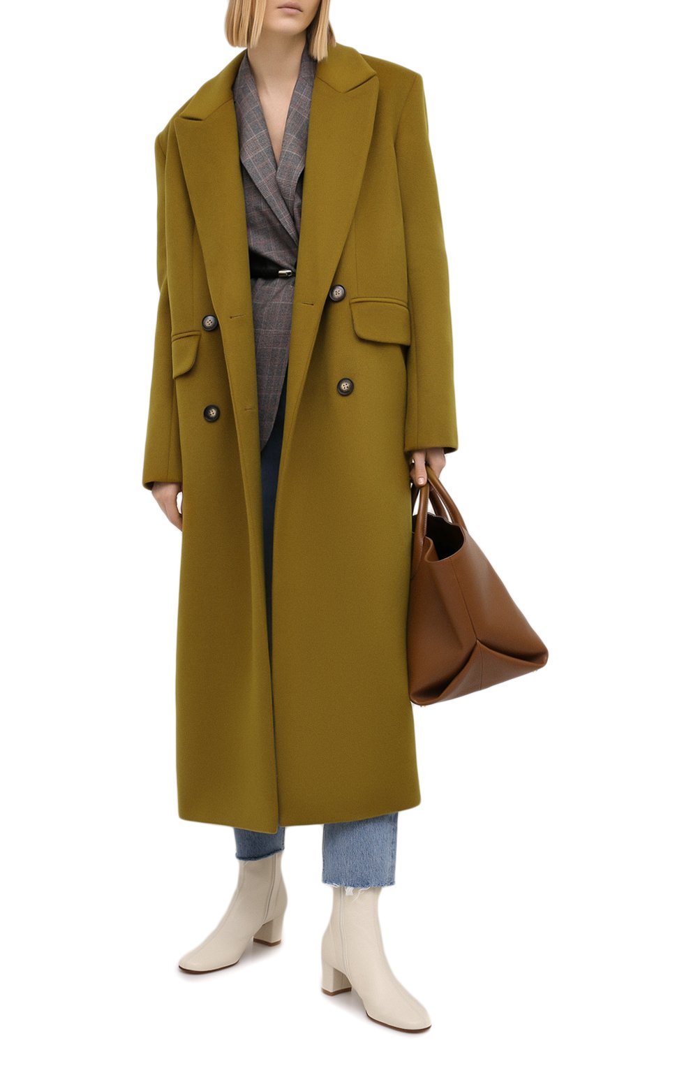 Кожаные ботильоны sofia BY FAR, арт. 16603-05-SWHTL, фото 2