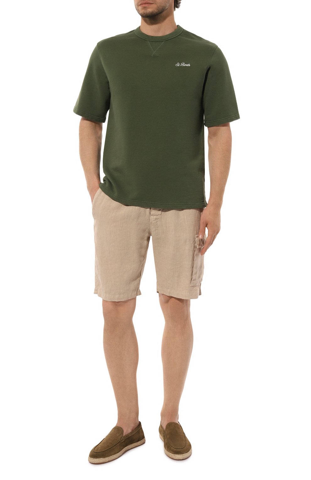 Льняные шорты MC2 SAINT BARTH, арт. STBM/MARSEILLE/00122F, фото 2