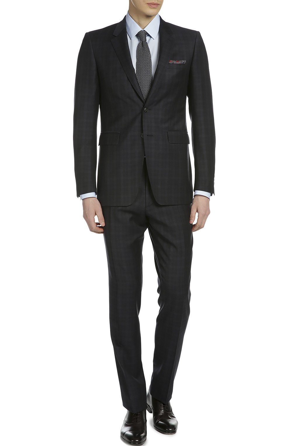 Вязаный галстук TOM FORD серого цвета по цене 21500 руб., арт. 7TF561MB, фото 4 Вязаный галстук TOM FORD, арт. 7TF561MB, фото 4
