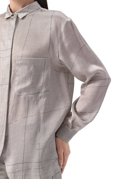 Атласная блузка GIORGIO ARMANI, арт. GW000775/TE13743, фото 5