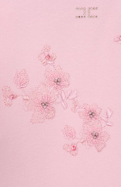 Юбка из вискозы ELISABETTA FRANCHI LA MIA BAMBINA светло-розового цвета по цене 21300 руб., арт. EFG0179C/FL060/4A-8A, фото 3 Юбка из вискозы ELISABETTA FRANCHI LA MIA BAMBINA, арт. EFG0179C/FL060/4A-8A, фото 3