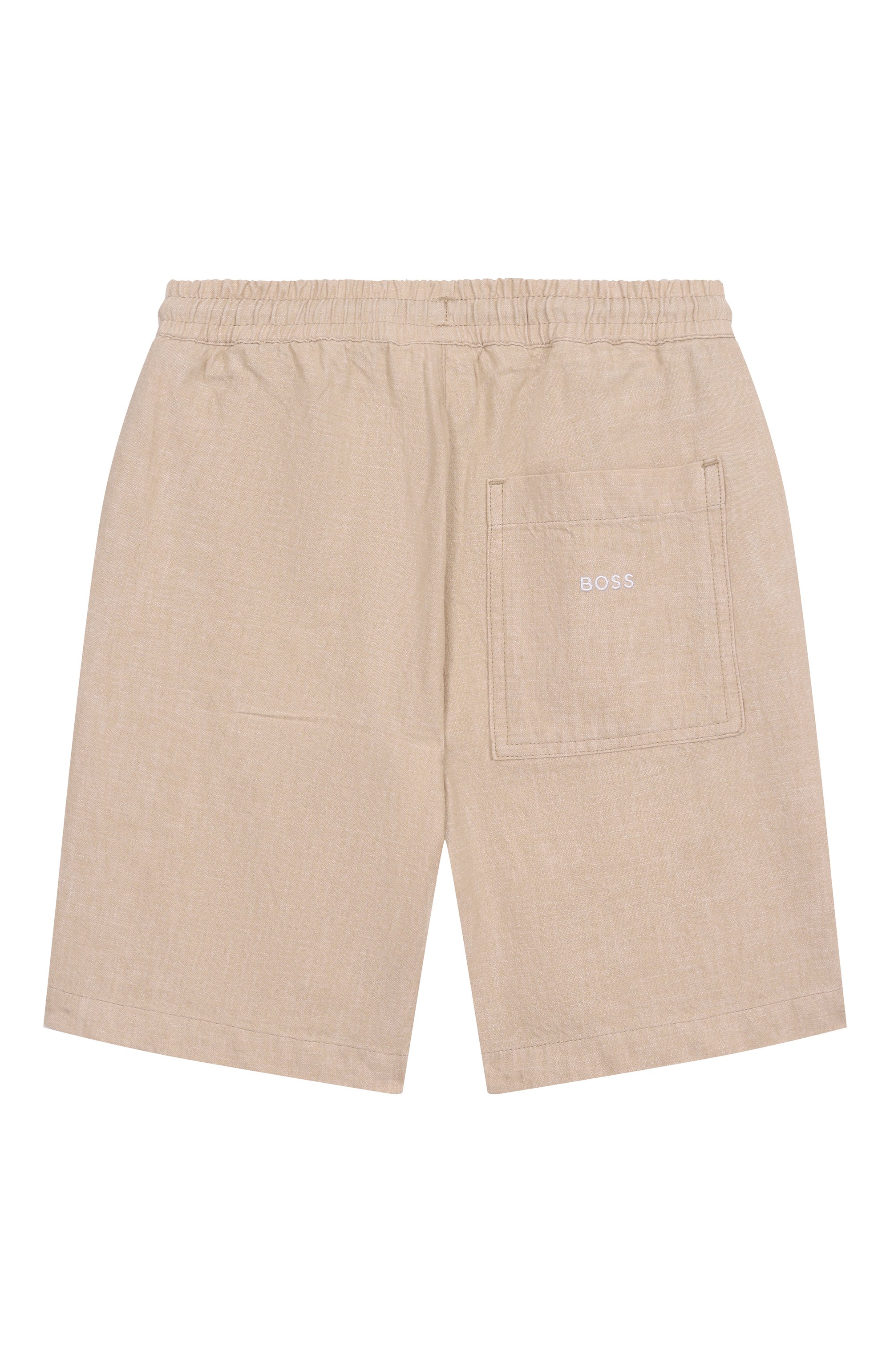 Шорты изо льна и хлопка BOSS, арт. J51988, фото 2