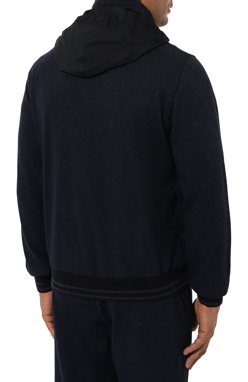 Толстовка из шерсти и хлопка CAPOBIANCO, арт. 17M406.PL00./58, фото 6